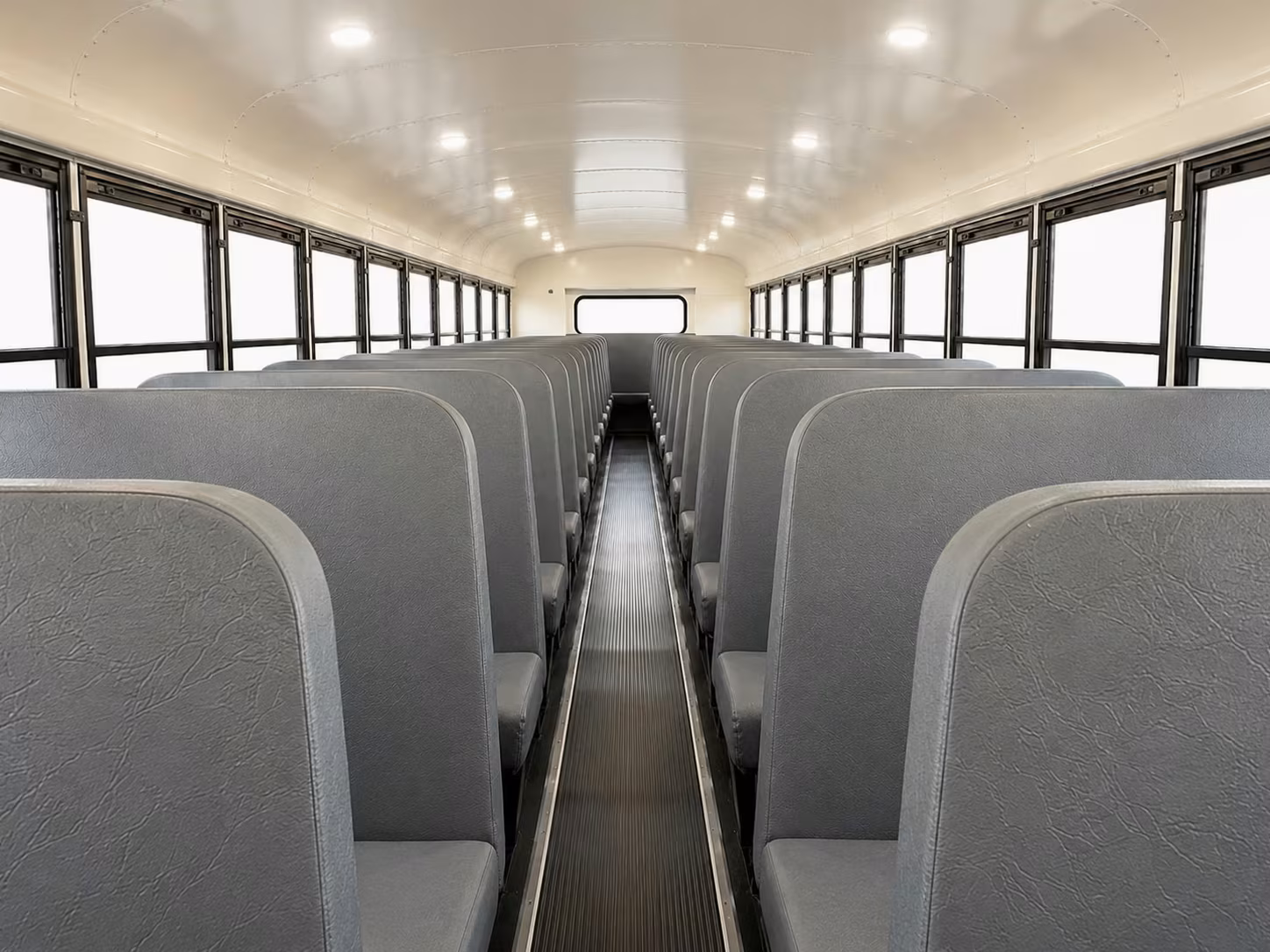 school bus interior