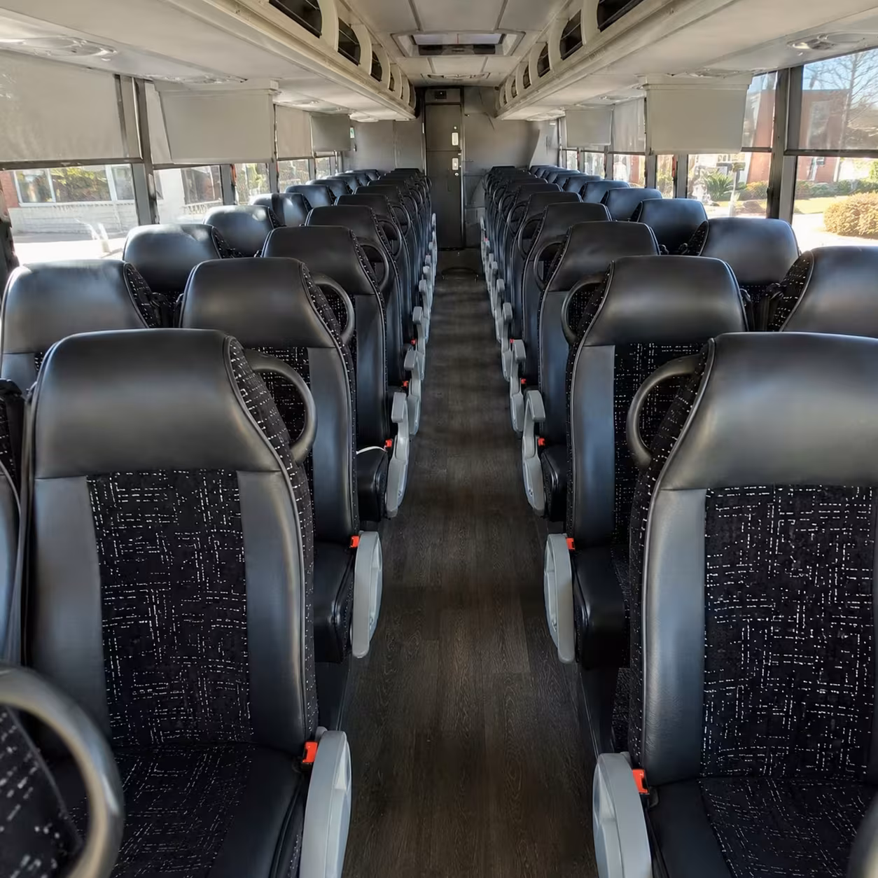 scranton charter bus interior