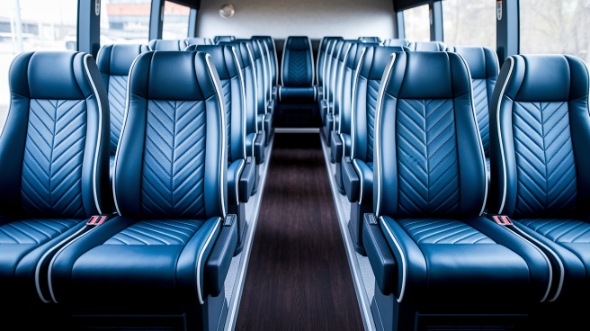 scranton 20 passenger minibus inside
