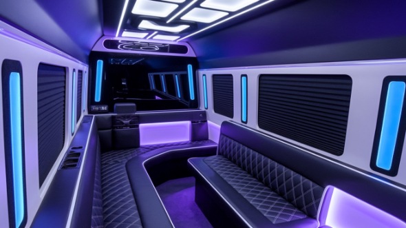 scranton party bus rental inside
